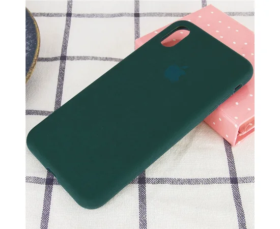 Чохол Silicone Case Full Protective (AA) для Apple iPhone XR (6.1 ") Зелений / Army green