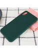 Чохол Silicone Case Full Protective (AA) для Apple iPhone XR (6.1 ") Зелений / Army green