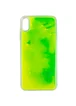 Неоновый чехол Neon Sand glow in the dark для Apple iPhone XR (6.1") Зеленый