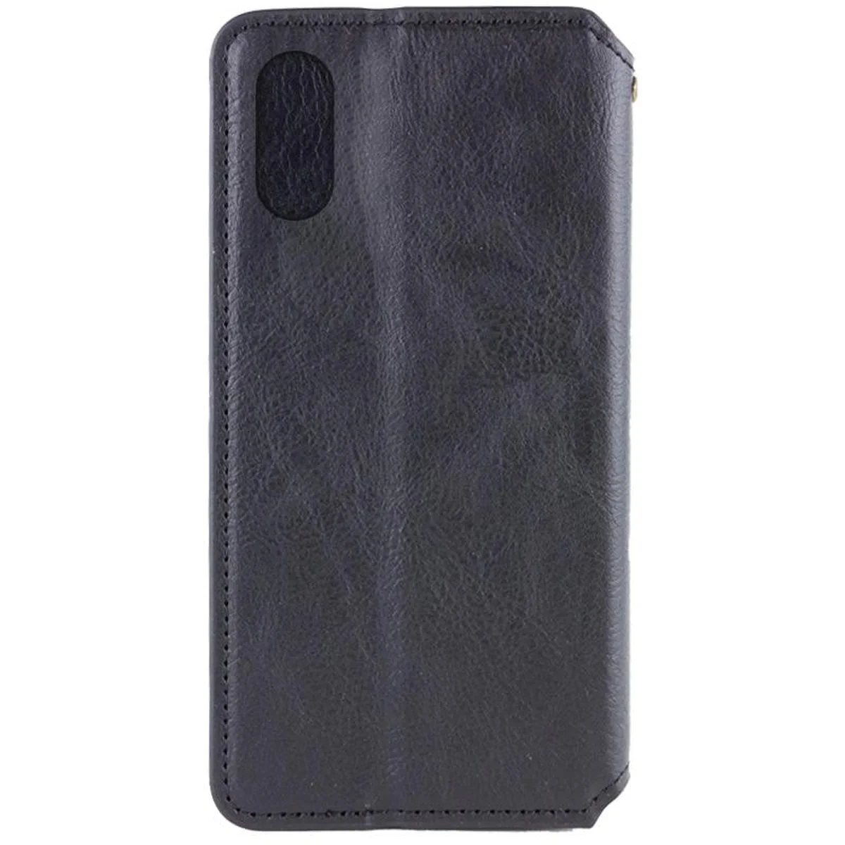 Кожаный чехол-книжка GETMAN Cubic (PU) для Apple iPhone XR (6.1") Черный