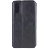 Кожаный чехол-книжка GETMAN Cubic (PU) для Apple iPhone XR (6.1") Черный