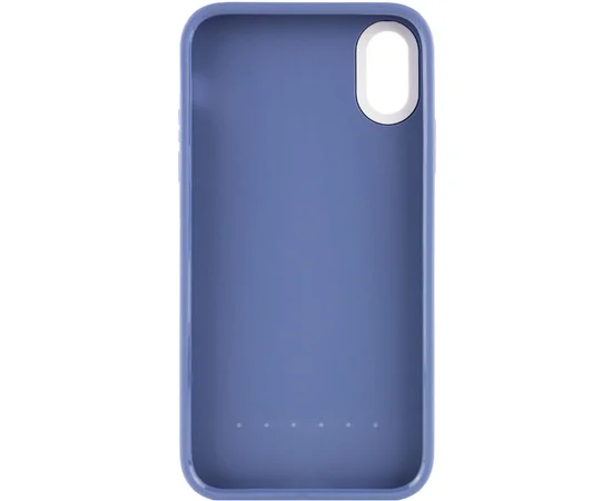 Чехол TPU+PC Bichromatic для Apple iPhone XR (6.1") Blue / White