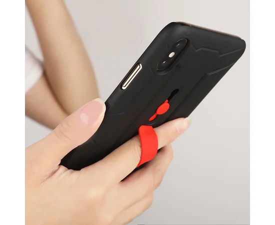 Пластиковая накладка Nillkin Grip для Apple iPhone XR (6.1") Черный