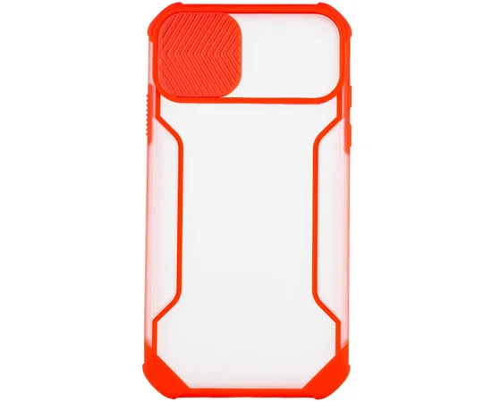 Чехол Camshield matte Ease TPU со шторкой для Apple iPhone XR (6.1") Красный