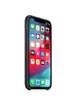 Чехол Silicone Case (AA) для Apple iPhone XR (6.1") Черный / Black