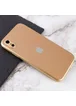 TPU+Glass чехол Matte Candy Full camera для Apple iPhone XR (6.1") Золотой
