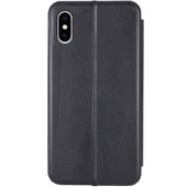 Кожаный чехол-книжка Classy для Apple iPhone XR (6.1") Черный