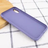Кожаный чехол Xshield для Apple iPhone XR (6.1") Серый / Lavender Gray