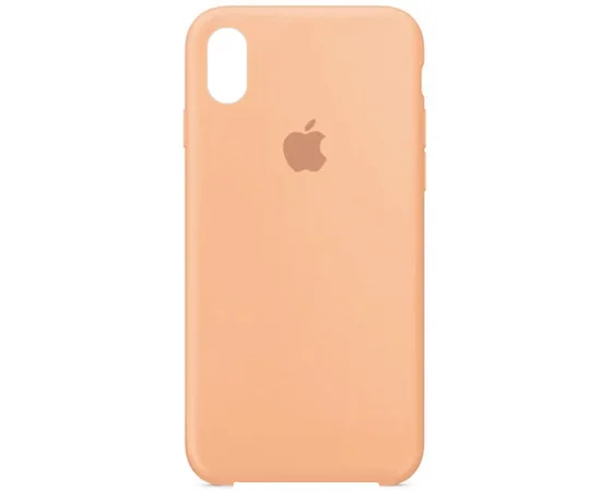 Чехол Silicone Case (AA) для Apple iPhone XR (6.1") Оранжевый / Cantaloupe