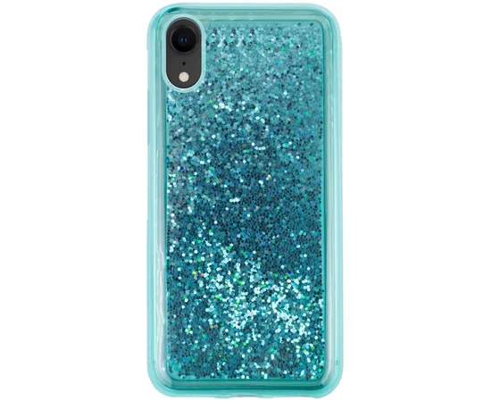 TPU+PC чехол Sparkle (glitter) для Apple iPhone XR (6.1") Зеленый