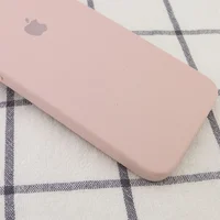 Чохол Silicone Case Square Full Camera Protective (AA) для Apple iPhone XR (6.1 ") Рожевий / Pink Sand