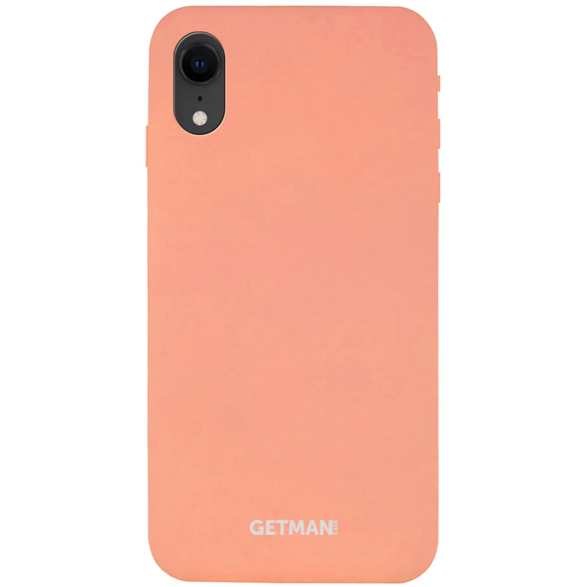 Чохол Silicone Case GETMAN for Magnet для Apple iPhone XR (6.1 ") Рожевий / Flamingo