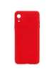 Силиконовый чехол Candy Full Camera для Apple iPhone XR (6.1") Красный / Red