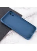TPU+Glass чехол Matte Candy Full camera для Apple iPhone XR (6.1") Синий