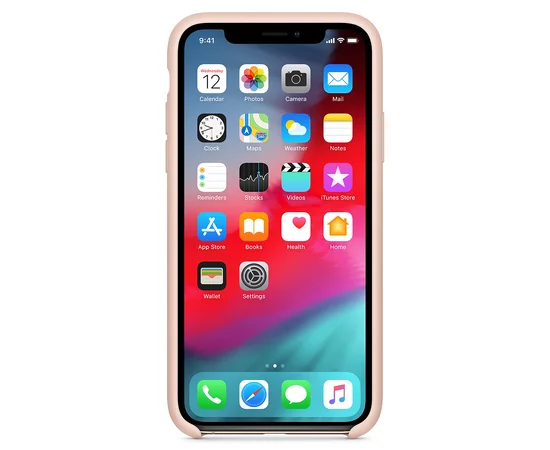 Чехол Silicone Case (AA) для Apple iPhone XR (6.1") Розовый / Pink Sand
