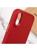 TPU чехол Bonbon Metal Style для Apple iPhone XR (6.1") Красный / Red