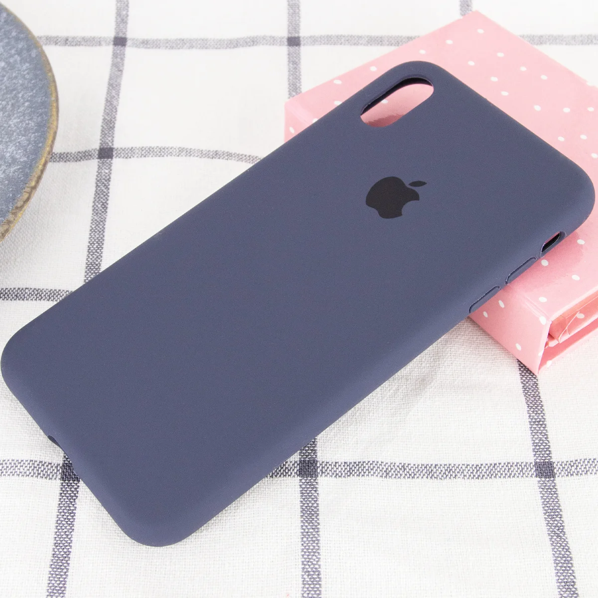 Чохол Silicone Case Full Protective (AA) для Apple iPhone XR (6.1 ") Темний Синій / Midnight Blue