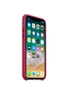 Чехол Silicone Case (AA) для Apple iPhone XR (6.1") Розовый  / Rose red