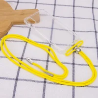 Чохол TPU Crossbody Transparent для Apple iPhone XR (6.1 ") Жовтий