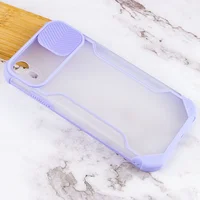 Чехол Camshield matte Ease TPU со шторкой для Apple iPhone XR (6.1") Сиреневый