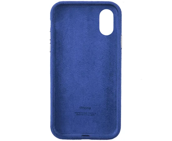 Чехол ALCANTARA Case Full для Apple iPhone XR (6.1") Синий