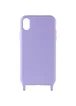 Чехол TPU two straps California для Apple iPhone XR (6.1") Сиреневый