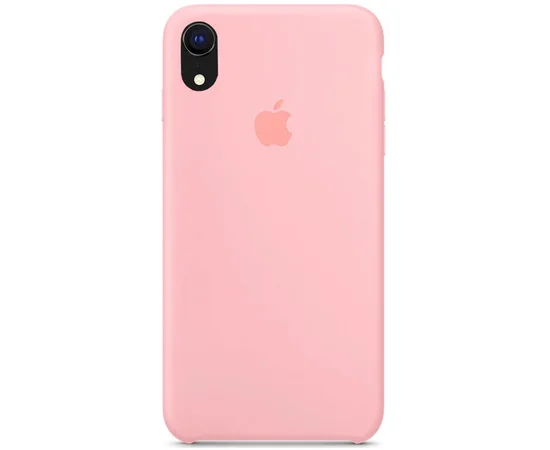 Чехол Silicone Case (AA) для Apple iPhone XR (6.1") Розовый  / Cotton Candy