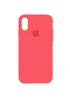 Чехол Silicone Case Full Protective (AA) для Apple iPhone XR (6.1") Арбузный / Watermelon red
