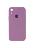 Чехол Silicone Case Square Full Camera Protective (AA) для Apple iPhone XR (6.1") Лиловый / Lilac Pride