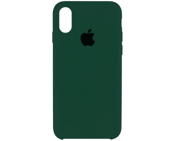 Чехол Silicone Case (AA) для Apple iPhone XR (6.1") Зеленый / Forest green