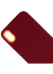 Чехол TPU+PC Bichromatic для Apple iPhone XR (6.1") Brown burgundy / Orange
