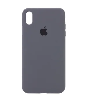 Чохол Silicone Case Full Protective (AA) для Apple iPhone XR (6.1 ") Сірий / Dark Grey
