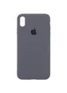 Чохол Silicone Case Full Protective (AA) для Apple iPhone XR (6.1 ") Сірий / Dark Grey