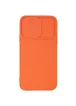 Чехол Camshield Square TPU со шторкой для камеры для Apple iPhone XR (6.1") Оранжевый