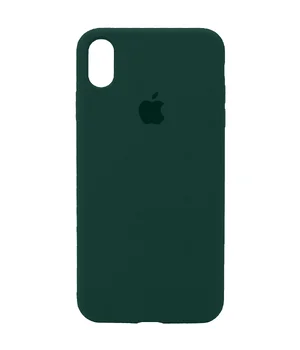 Чехол Silicone Case Full Protective (AA) для Apple iPhone XR (6.1") Зеленый / Army green Чехол Silicone Case Full Protective (AA) для Apple iPhone XR (6.1") Зеленый / Army green