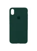 Чохол Silicone Case Full Protective (AA) для Apple iPhone XR (6.1 ") Зелений / Army green