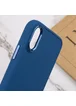 TPU чехол Bonbon Metal Style для Apple iPhone XR (6.1") Синий / Denim Blue