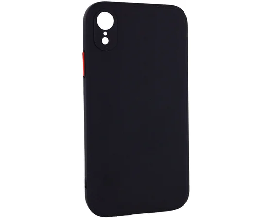 Чехол TPU Square Full Camera для Apple iPhone XR (6.1") Черный