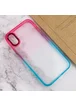 Чехол TPU+PC Fresh sip series для Apple iPhone XR (6.1") Бирюзовый / Розовый