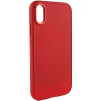 TPU чохол Bonbon Metal Style для Apple iPhone XR (6.1") Червоний / Red