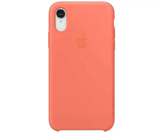 Чехол Silicone Case (AA) для Apple iPhone XR (6.1") Розовый / Barbie pink