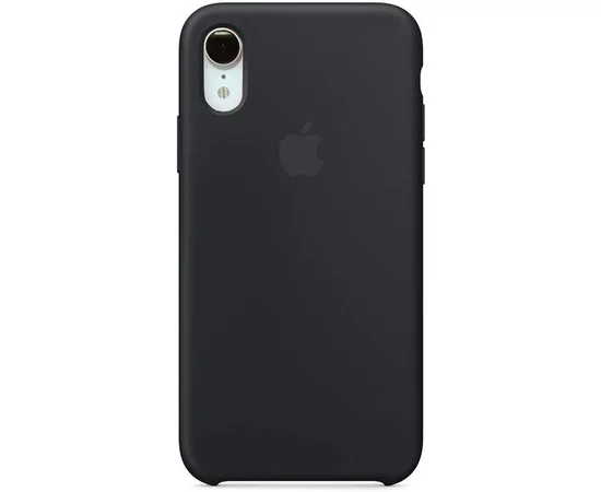 Чехол Silicone Case (AA) для Apple iPhone XR (6.1") Черный / Black