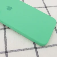 Чехол Silicone Case Square Full Camera Protective (AA) для Apple iPhone XR (6.1") Зеленый / Spearmint