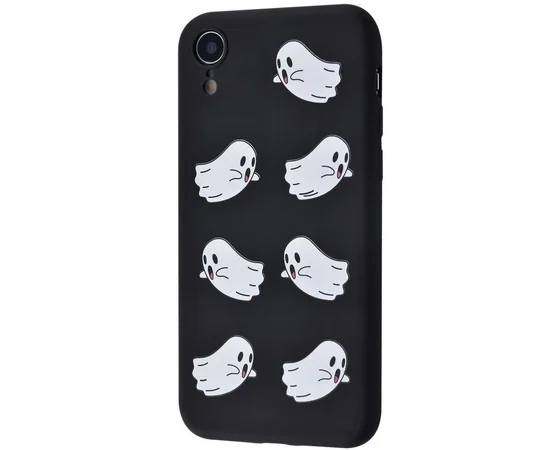 TPU чехол WAVE Fancy для Apple iPhone XR (6.1") Ghosts / Black