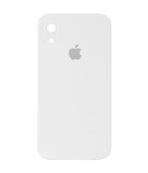 Чехол Silicone Case Square Full Camera Protective (AA) для Apple iPhone XR (6.1") Белый / White