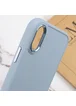 TPU чехол Bonbon Metal Style для Apple iPhone XR (6.1") Голубой / Mist blue