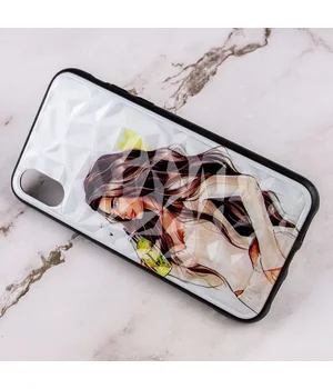 TPU+PC чохол Prisma Ladies для Apple iPhone XR (6.1") Yellow