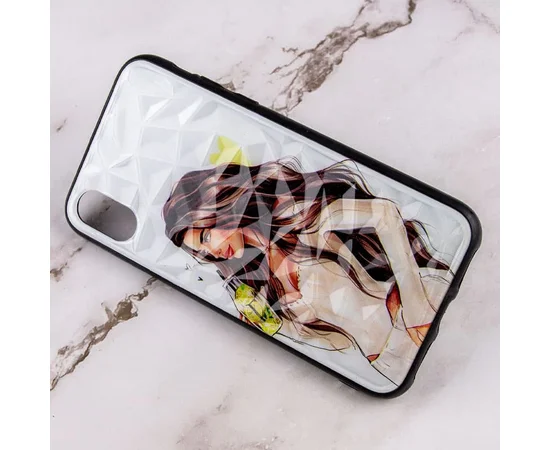 TPU+PC чехол Prisma Ladies для Apple iPhone XR (6.1") Yellow