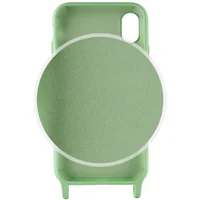 Чехол TPU two straps California для Apple iPhone XR (6.1") Зеленый / Pistachio