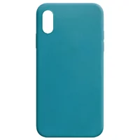 Силиконовый чехол Candy для Apple iPhone XR (6.1") Синий / Powder Blue